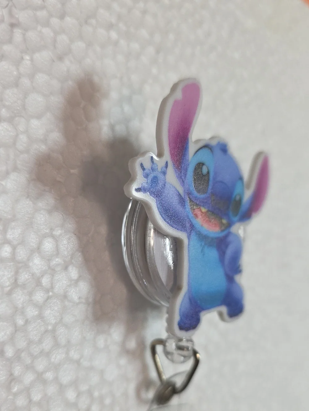 Alien Stitch Badge Reel